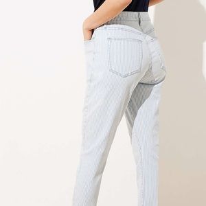 Striped Jeans from The Loft size 4 (or 27)